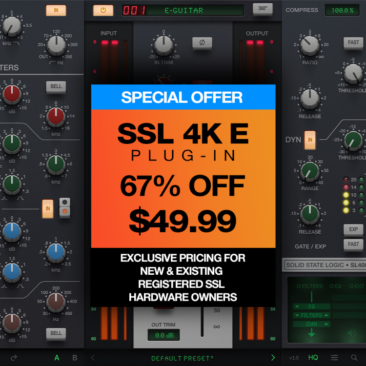 SSL 4K E Channel Strip Plug-in