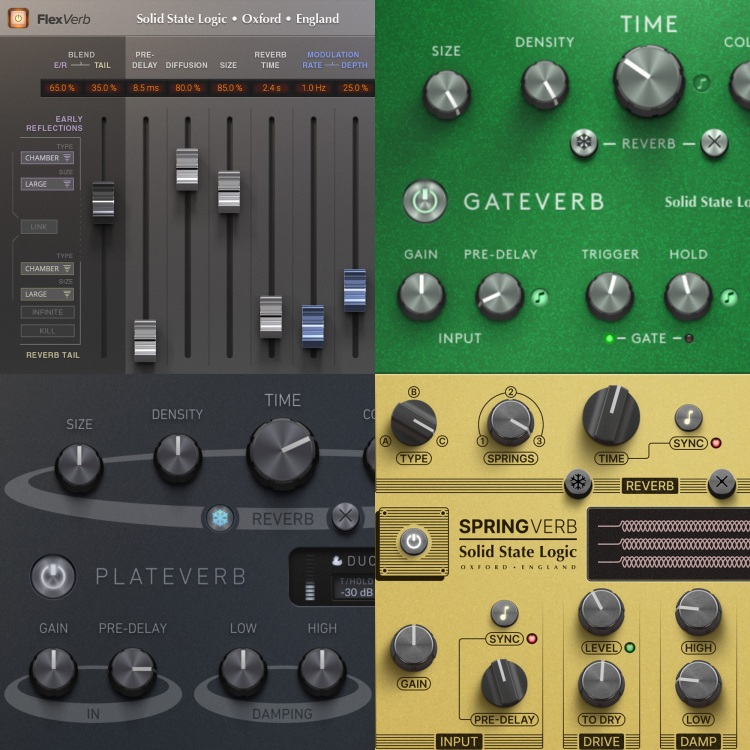 SSL Reverb Collection